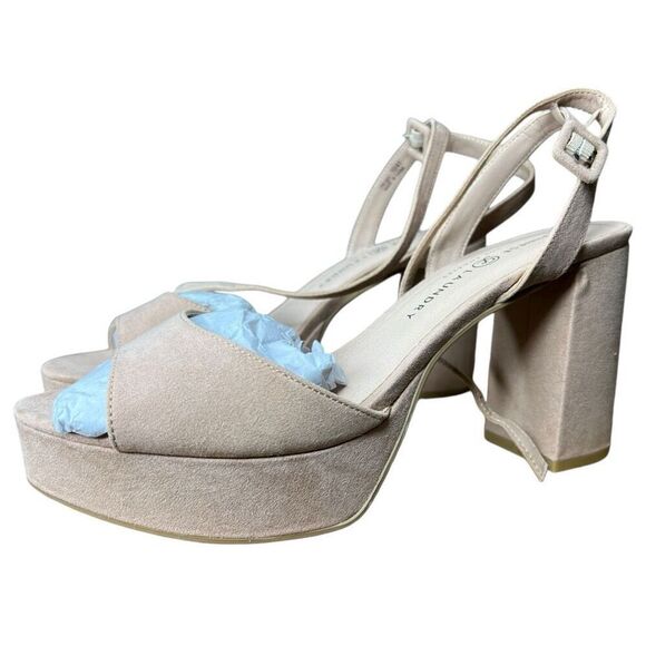 NEW Chinese Laundry Women’s Theresa Platform Nude Sandal 10 - Picture 4 of 12